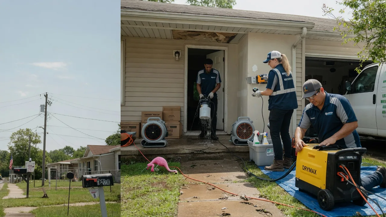 Storm Damage Water Removal in Osage City, KS near me